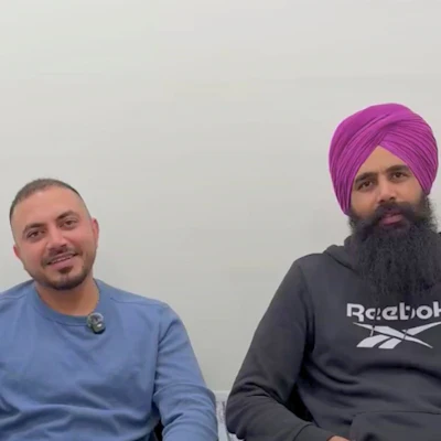 Prince Bali and Karamjit Singh Cheema