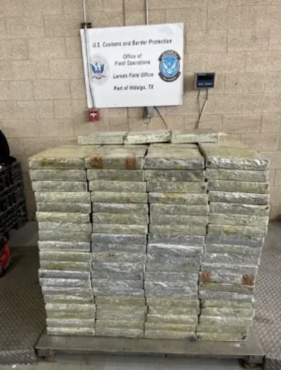 Physical inspection of the trailer resulted in the extraction of 307 packages of alleged methamphetamine with a combined weight of 1,644.64 lbs. (746 kg.) concealed within the trailer.