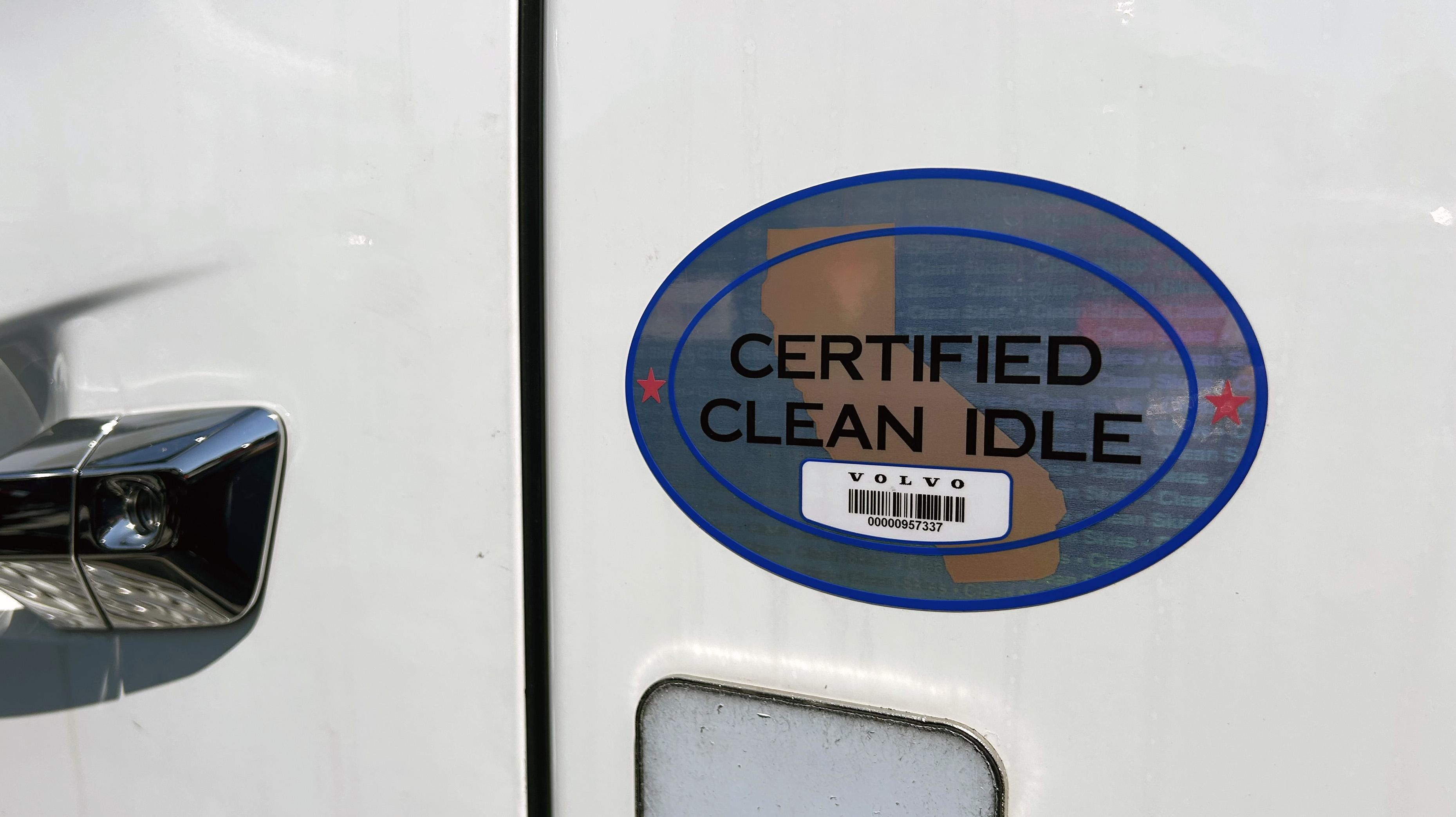 Certified Clean Idle Emissions Exhaust