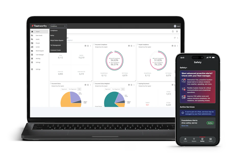 Drivewyze, BestPass bypass/toll management merged under Fleetworthy ...