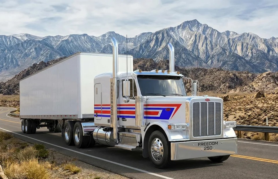 Just 250 of these special-edition Freedom 250 Peterbilt 589s will be built -- the Model's available for order now.