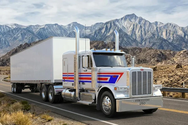 Just 250 of these special-edition Freedom 250 Peterbilt 589s will be built -- the Model's available for order now.