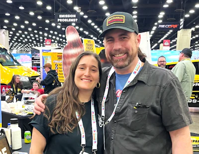 Gord and Jenna at MATS earlier this year.