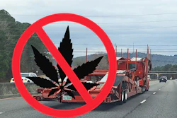 No Marijuana Trucking Car Haul