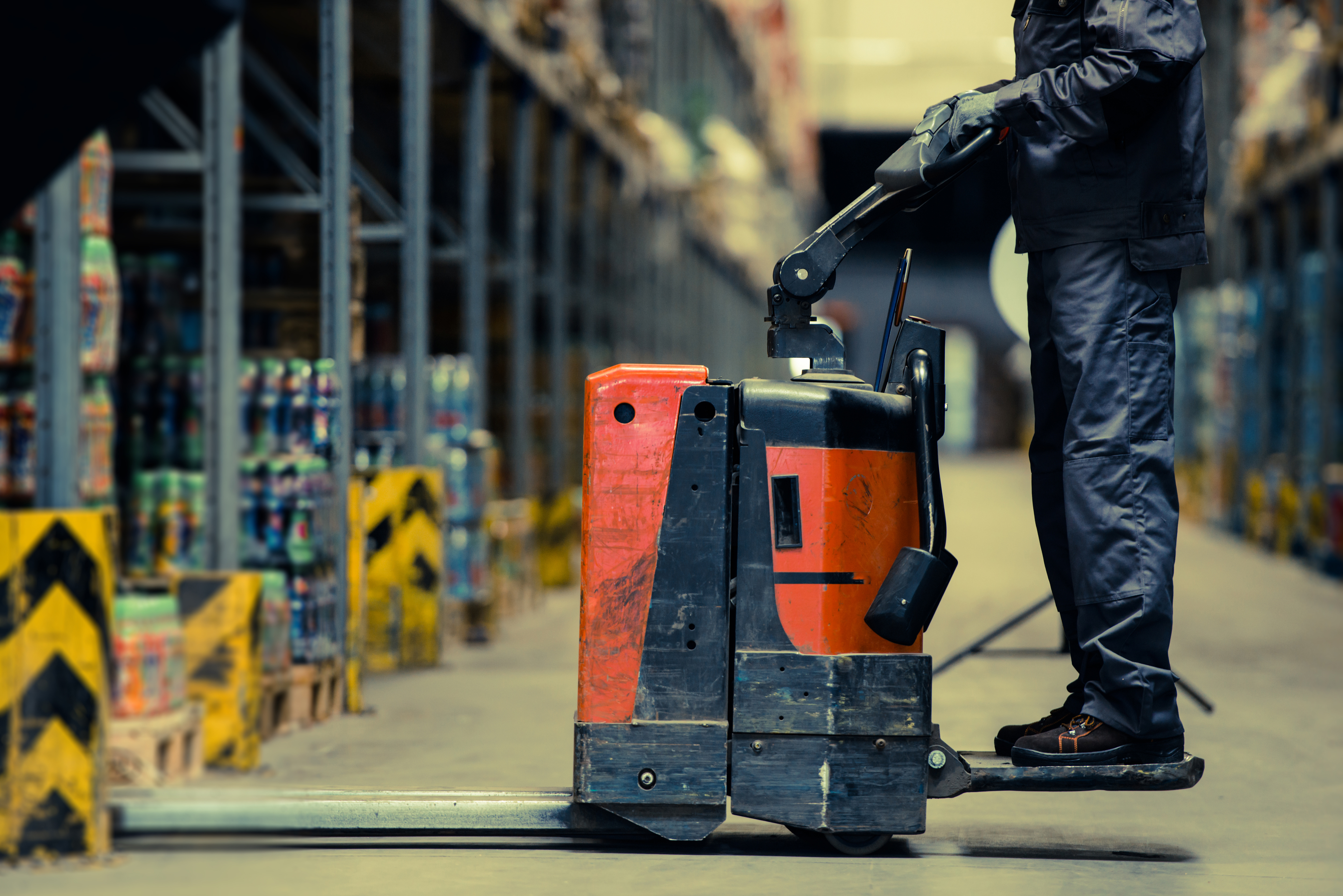 Pallet Jack Adobe Stock 145006063