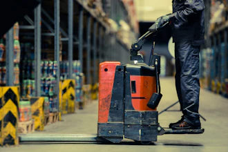 Pallet Jack Adobe Stock 145006063