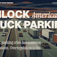 This screenshot shows a fairly new website built for a coalition envisioned by Truck Parking Club detailed in this story.