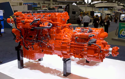 With the new engine, Cummins is seeing up to 3% improvement in fuel efficiency over the current-gen X15, though idling with the new X15 will burn more fuel than the current model.
