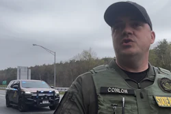 New Hampshire State Police Lieutenant Thomas Conlon provided a guide through Roadcheck Wednesday in the Northeast.