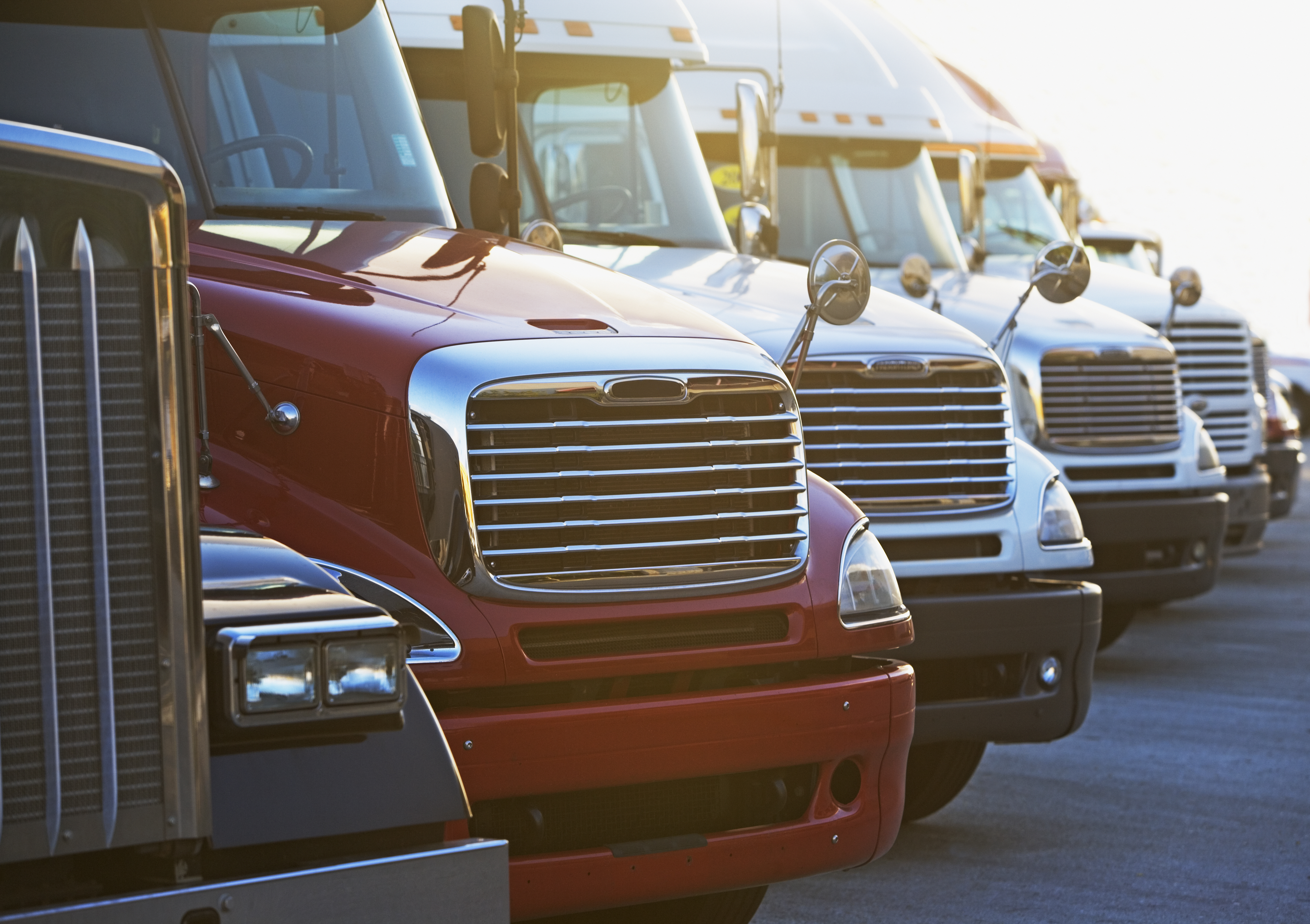 Used Truck Lot Getty Images 88296548