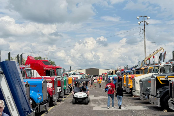 There's no shortage of vintage iron at the ATHS National Convention & Truck Show, ongoing now in Springfield, Missouri.