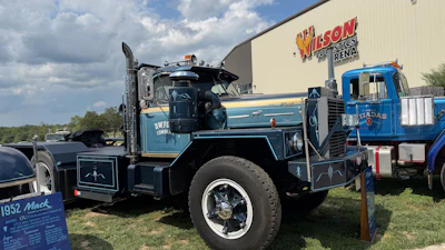 The Mahan Collection Foundation in New Jersey brought this 1964 Mack B87 to the convention.
