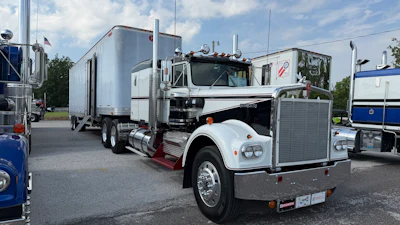ATHS Chairman Marty Glomb, whose 1955 Kenworth we featured back in 2018, recently finished the restoration of this 1979 W900A, 'Penny.'