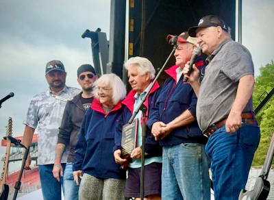 Charles Gracey closed out the ceremony at Large Cars with this: “Seven million times these guys made the choice to go forward instead of park it and hang up those keys. Each time they had the choice to do it the right way or to cut corners. The people we honored onstage chose to do it the right way. They kept on trucking; they have kept America moving forward.