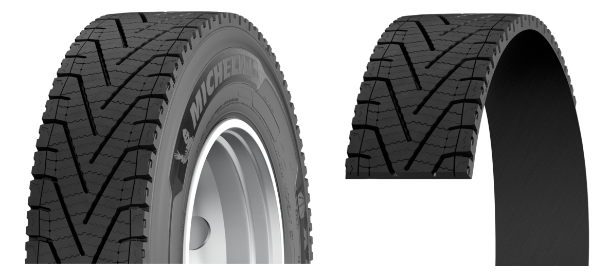 The X Line Grip D retread