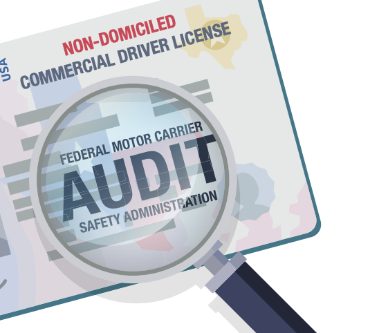 Non Domiciled Cdl Audit Fmcsa