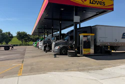 Trucks Fueling Loves Island