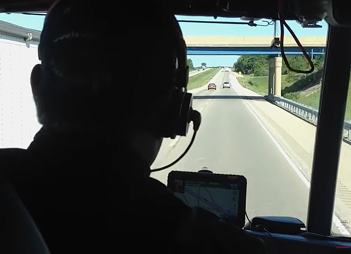 View Through Windshield