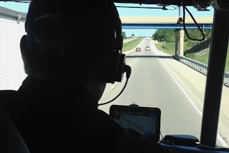 View Through Windshield