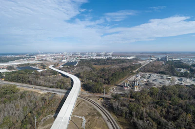 The project gives truck drivers faster access to the Port of Savannah and a more streamlined route to inland markets, Georgia Ports Authority said in a release.