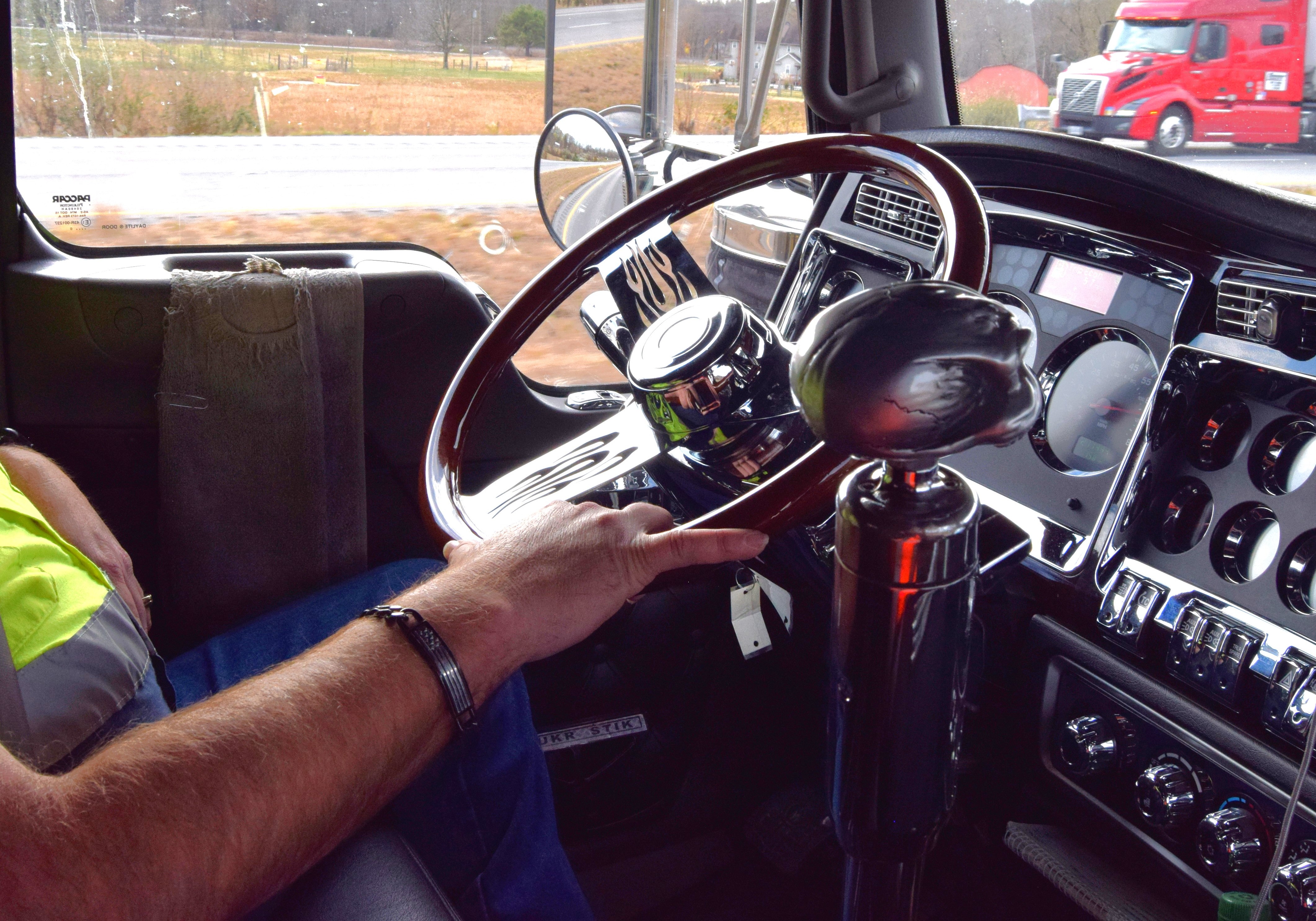 Dash John Behind Wheel