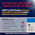 FMCSA's recent warning on MC number sales hasn't ended the grey market trade just yet.