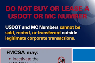FMCSA's recent warning on MC number sales hasn't ended the grey market trade just yet.