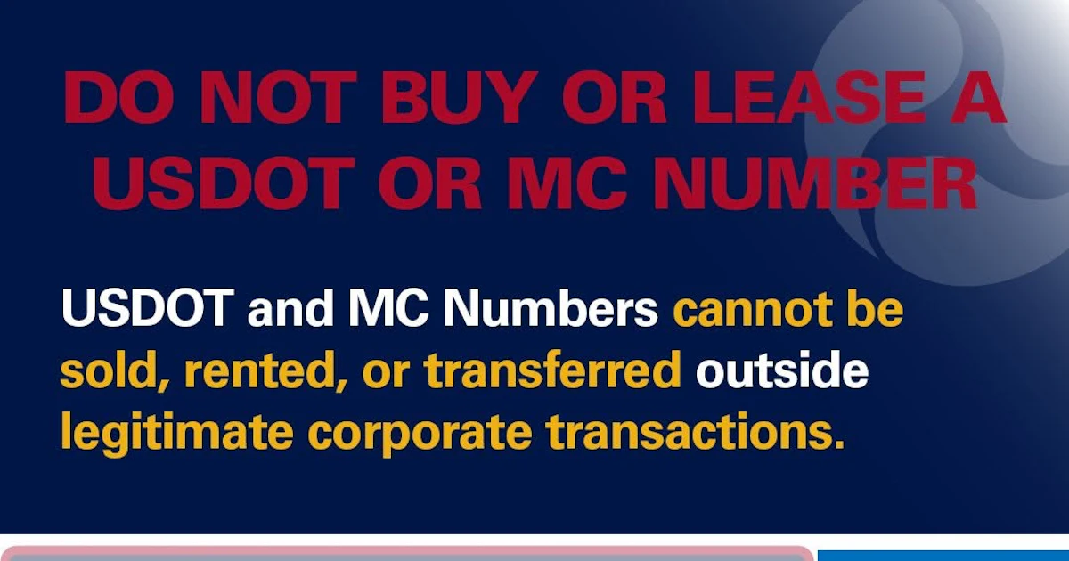 Underground MC number sales revealed despite FMCSA crackdown