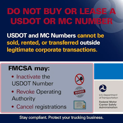 FMCSA's recent warning on MC number sales hasn't ended the grey market trade just yet.