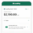 The look and feel of the app most owner-operators will find familiar, like a full-featured application from your bank but with owner-op-specific tools built in. Noted owner-operator Bostick, 'it’s a banking app, yes. That's exactly what it is.'