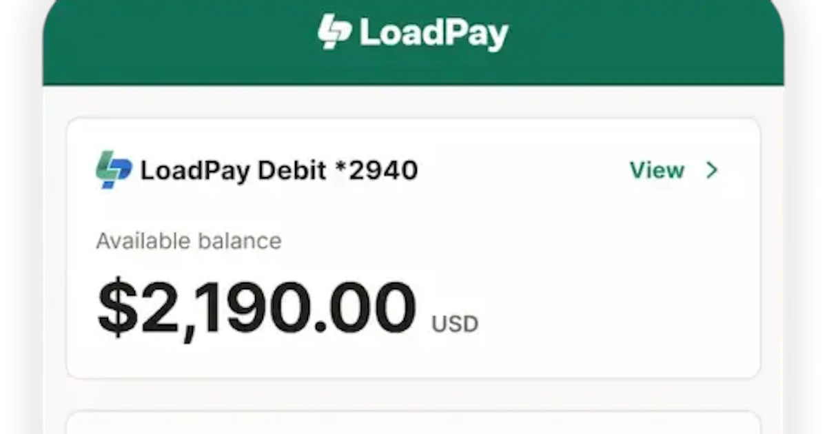 New biz/rates-analysis tools in LoadPay digital banking app