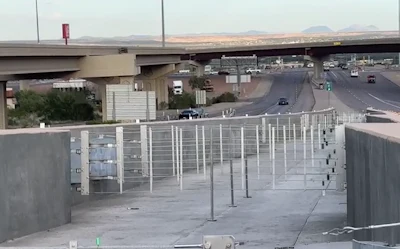 The mechanical runaway truck ramp opened July 1 and is the first of its kind installed in Texas, Texas DOT said.