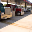 Trucks At Fuel Island