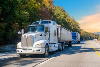 Trucks Highway Adobe Stock 1199447284