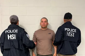 Jose Carlos Valdivia-Vera was arrested by HSI officers in Florida on Aug. 6.