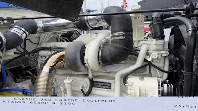 And that big $123,980 price tag? A big chunk of that is because of this engine, which according to the spec sheet added a whopping $23,523 to the purchase price.