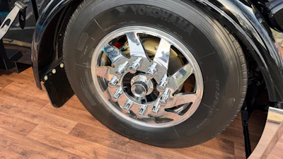 Kendrick provided the “really cool directional wheels,” which McCandless called “one of ones” -- totally unique to this truck.