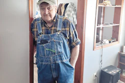 Orrin Asmus is a 94-year-old trucker out of Iowa who is seeking the Guinness World Records title of oldest truck / lorry / heavy goods vehicle driver (male).