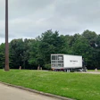 Parking Truck Rest Area Scene