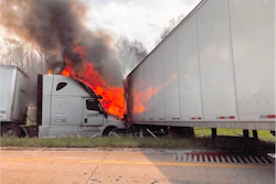 The scene of Lupus Superior's deadly crash that killed three on March 25, 2021.