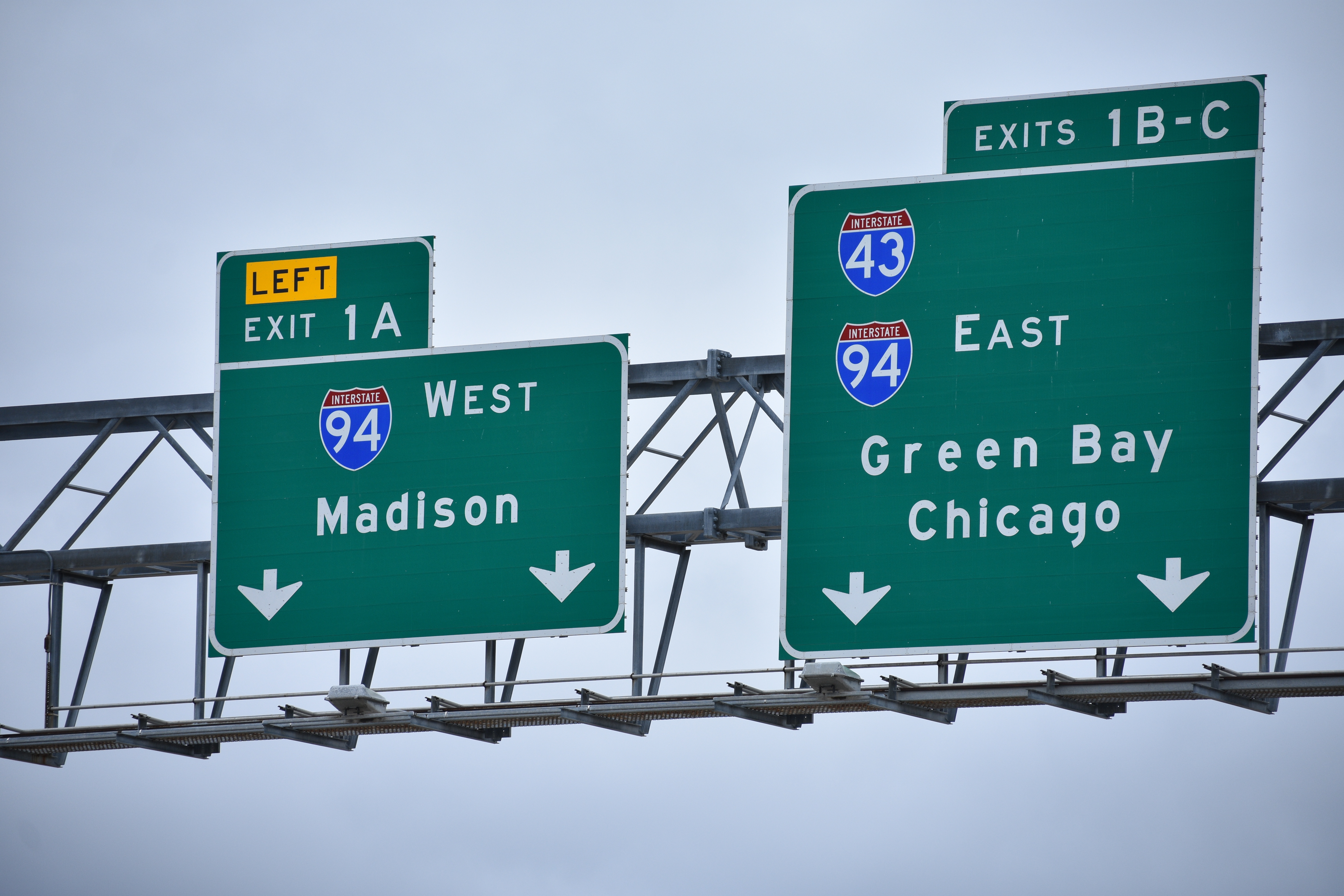 Wisconsin Highway Signs Adobe Stock 616284244