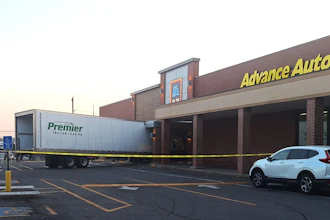 Sometimes terrible news comes to your front door. Deliveries, too. The scene around 6:30 this morning, Eastland and Gallatin Avenues, Nashville.