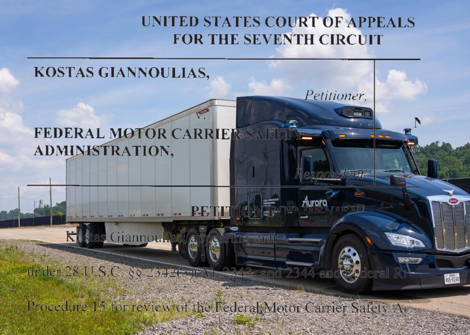Are cab-mounted warning beacons a safe alternative to warning triangles? FMCSA believes so for autonomous trucks, with another exemption granted in July one operator is now attempting to stop in federal court.