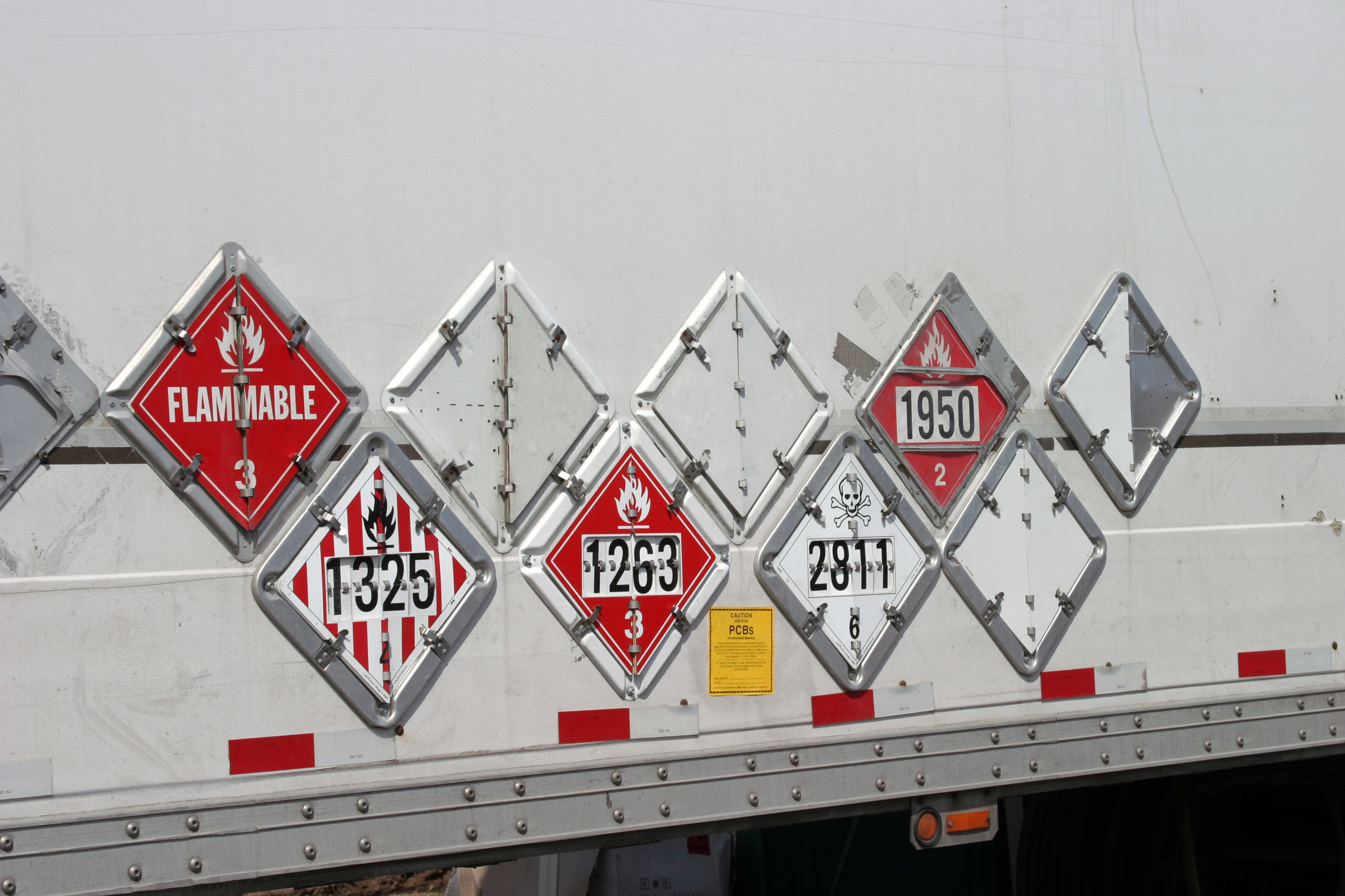 Hazmat Placards Adobe Stock 423864467
