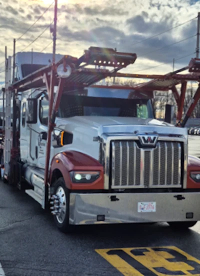 Various makes are part of fleet's mix, including this Western Star.