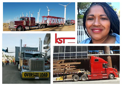 Shannon Sanders, owner of Manteca, California-based KST Logistics, has been on a journey of stabilization for the last couple years. In 2024, KST's founding owner-operator and Shannon's husband, Ken Sanders, died during a tragic accident on a load site, hit by falling pipe, throwing the business the Sanders' had built into turmoil. Since, she's laid ground work for growth after slight contraction since, with six total drivers operating earlier this year, in efforts to build the team around her. 'Ken used to say, 'Let’s rock and roll,'' she said, and she lets his example guide her drive toward measured growth with open-deck, often-oversize freight. 'We’re going to keep rocking and rolling.'