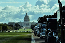 A truck show on the National Mall? That's what TenFour D.C. is, with an emphasis on the advocacy exchange between working drivers and the public, regulators and Congressional reps.