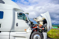 Truck Engine Roadside Repair Adobe Stock 359839134