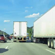 Vans In Traffic Highway Crash To Left