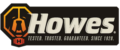 Howes brand logo featuring orange lantern icon with tested, trusted, guaranteed since 1920 tagline